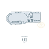 Studio 01 Floorplan